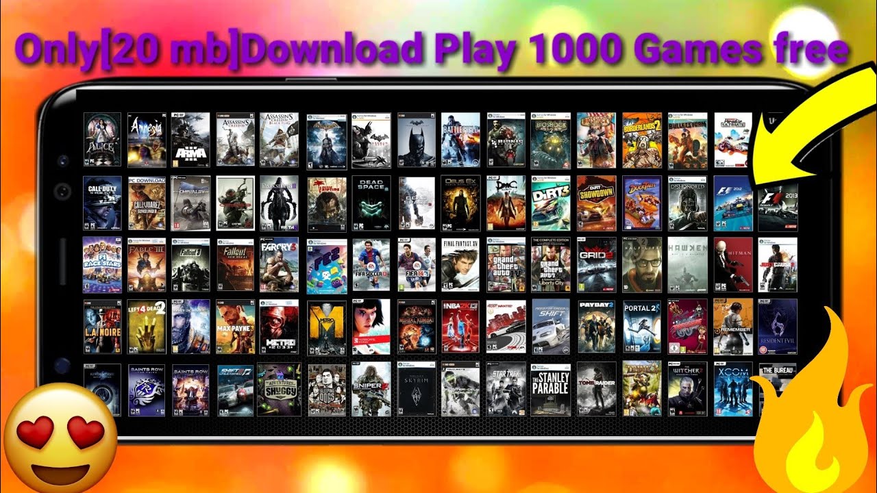 download 1000 free games to play